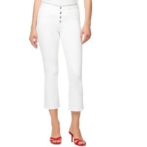 Sanctuary Connector Button Fly Kick Crop Jeans